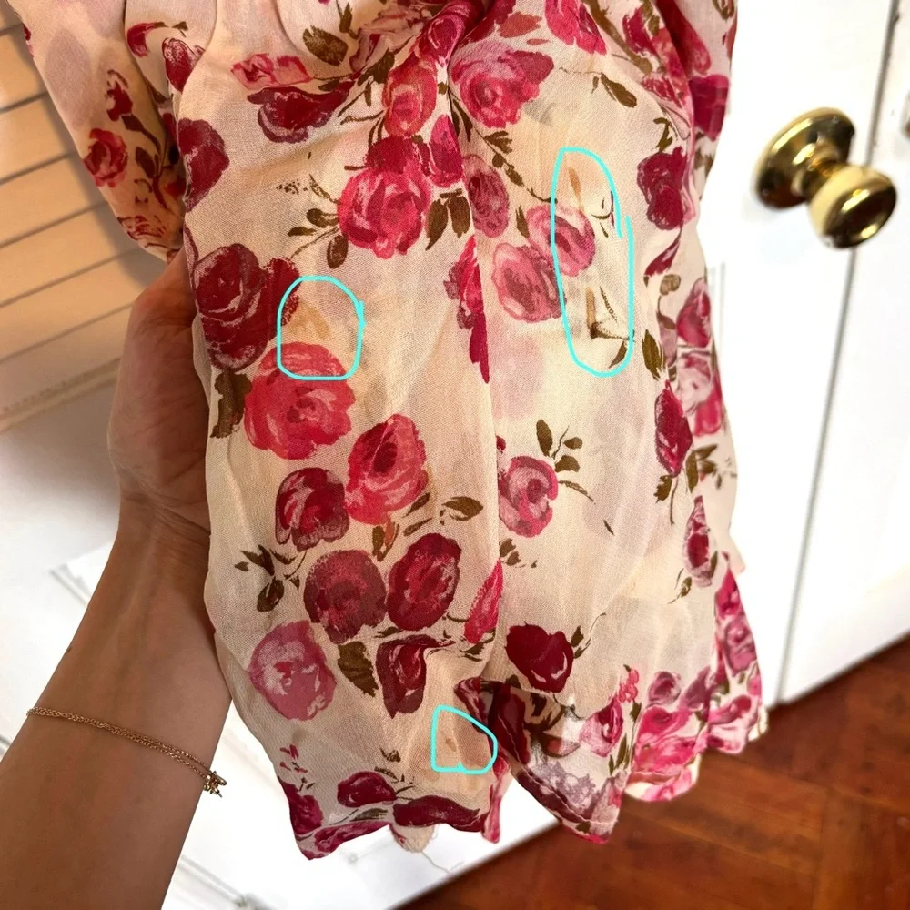 Reformation silk floral dress - Picture 7 of 7